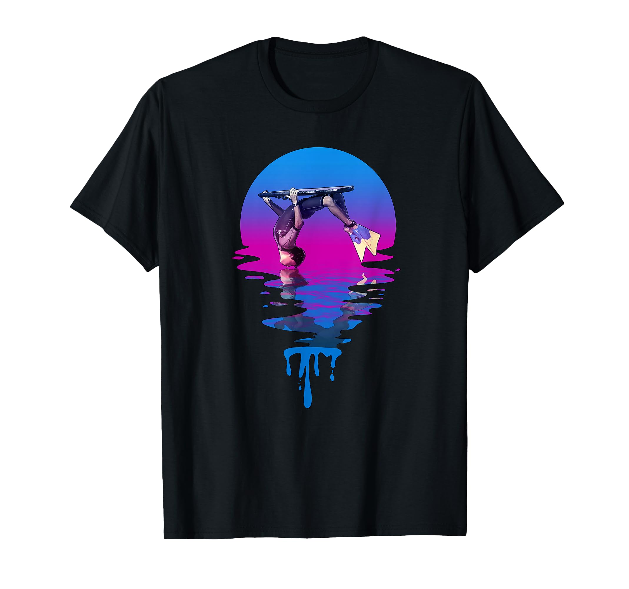Sunset Bodyboarding T-Shirt - Trendy Graphic for Adults - T-Shirt, Sweatshirt, Hoodie
