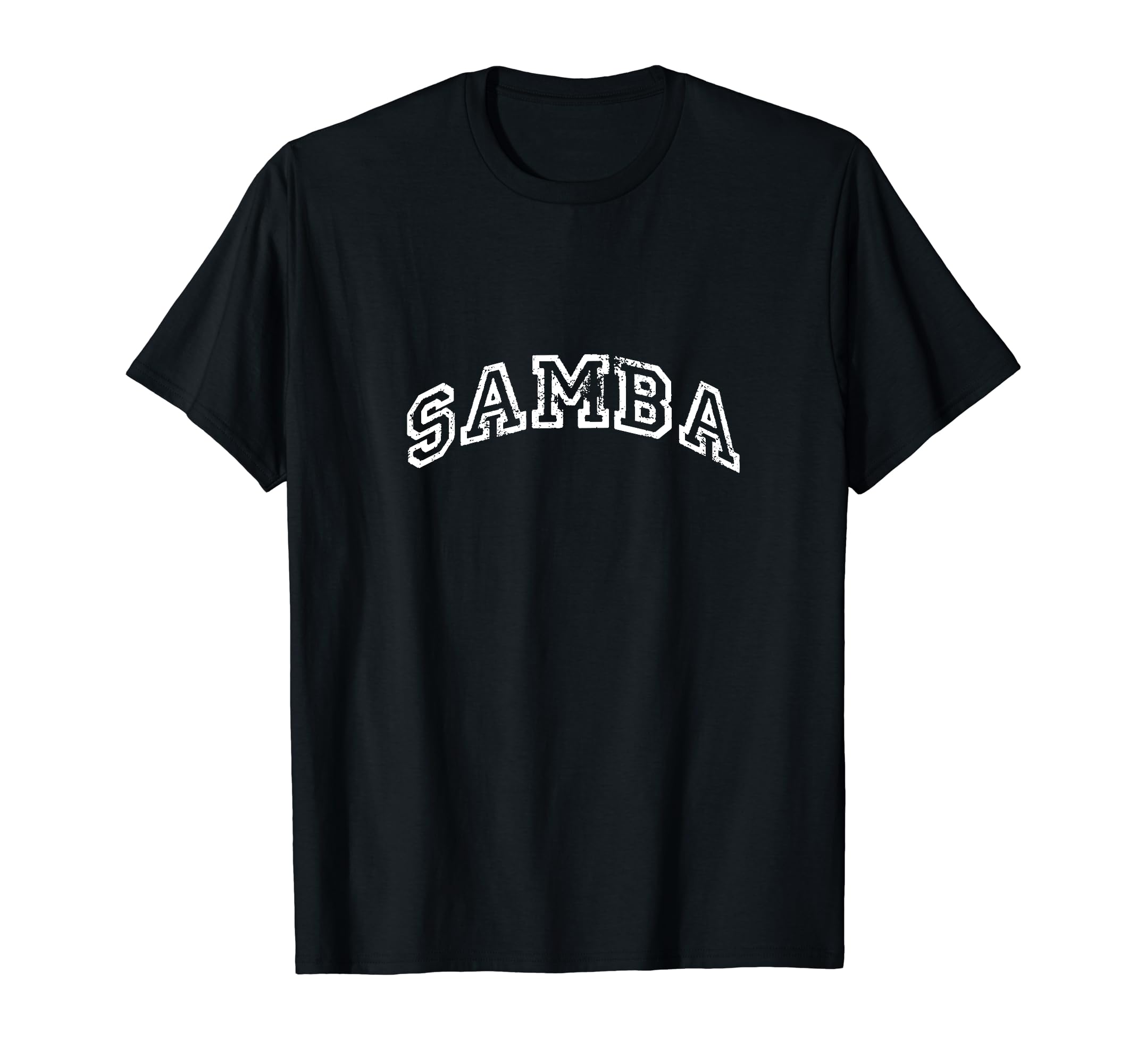 Samba Minimalist Inspired Varsity T-Shirt - Aesthetic Graphic Men Women - T-Shirt, Sweatshirt, Hoodie
