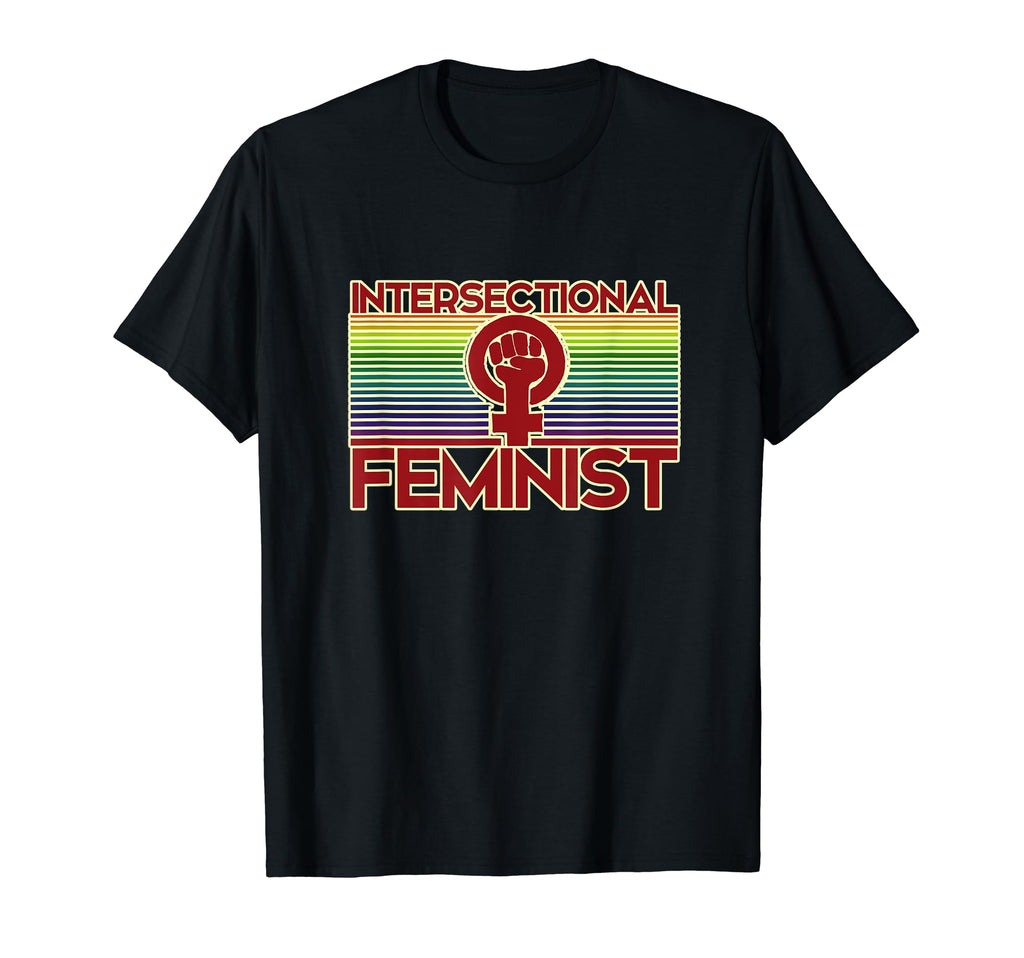 Intersectional Feminist Rainbow T-Shirt - Unique Graphic Men Women - T-Shirt, Sweatshirt, Hoodie