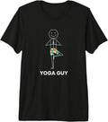 Yoga Guy Wellness Funny Fitness Meditation Stretch - Adult & Kids T-Shirts, Sweatshirts & Hoodies apparel design preview 1