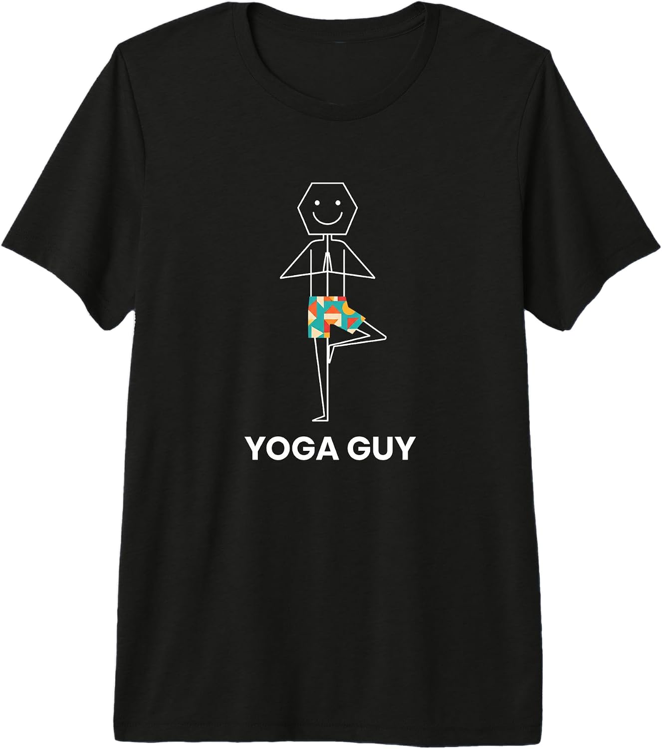 Yoga Guy Wellness Funny Fitness Meditation Stretch - Adult & Kids T-Shirts, Sweatshirts & Hoodies apparel design preview 1