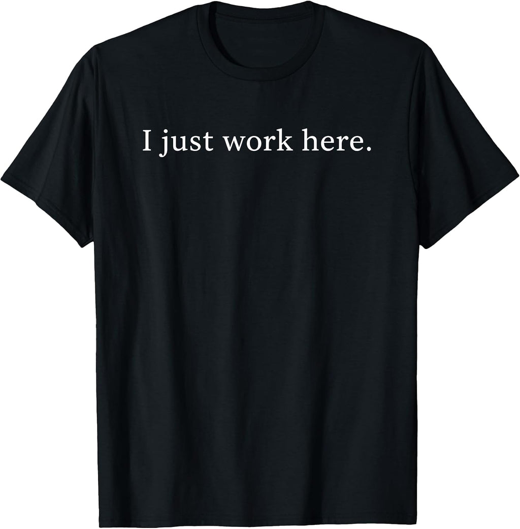 Funny Sarcastic Office Humor Coworker Lazy Work I - Adult & Kids T-Shirts, Sweatshirts & Hoodies apparel design preview 1