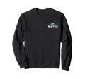 Seattle Baseball Minimalist Baseball Sweatshirt - Graphic Print Men Women - T-Shirt, Sweatshirt, Hoodie