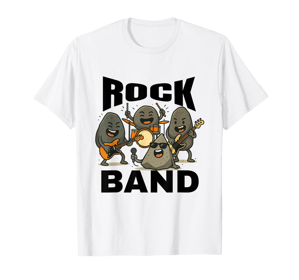 Rocks Band Rock Concert Drums Guitar T-Shirt - Streetwear Style Unisex - T-Shirt, Sweatshirt, Hoodie