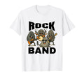 Rocks Band Rock Concert Drums Guitar T-Shirt - Streetwear Style Unisex - T-Shirt, Sweatshirt, Hoodie