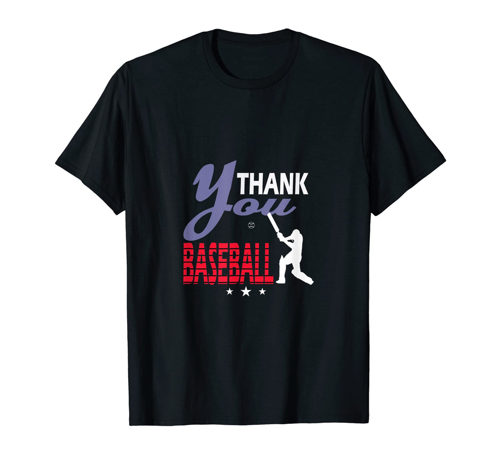 Thank You Baseball Player Baseball T-Shirt - Unique Graphic for Adults - T-Shirt, Sweatshirt, Hoodie