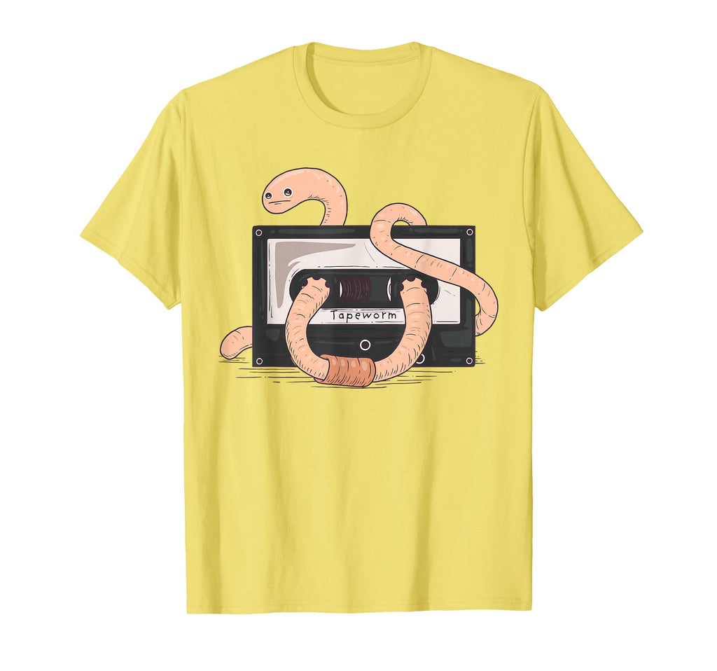 Tapeworm Cassette Dj Funny Unwind T-Shirt - Trendy Graphic for Adults - T-Shirt, Sweatshirt, Hoodie