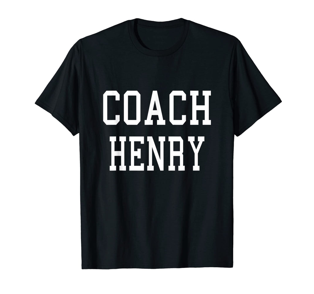 Coach Henry Custom Football Soccer T-Shirt - Aesthetic Graphic Unisex - T-Shirt, Sweatshirt, Hoodie