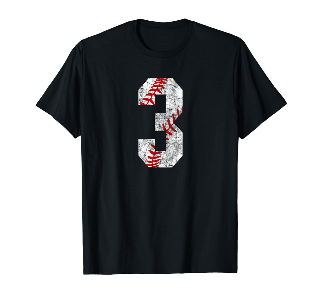 Baseball Mom 3 Jersey Baseball Player T-Shirt - Novelty Apparel Unisex - T-Shirt, Sweatshirt, Hoodie