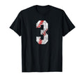 Baseball Mom 3 Jersey Baseball Player T-Shirt - Novelty Apparel Unisex - T-Shirt, Sweatshirt, Hoodie