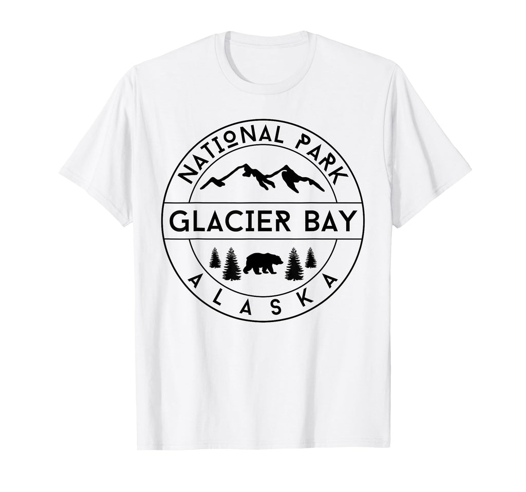 Glacier Bay National Park Alaska Usa T-Shirt - Graphic Print Men Women - T-Shirt, Sweatshirt, Hoodie