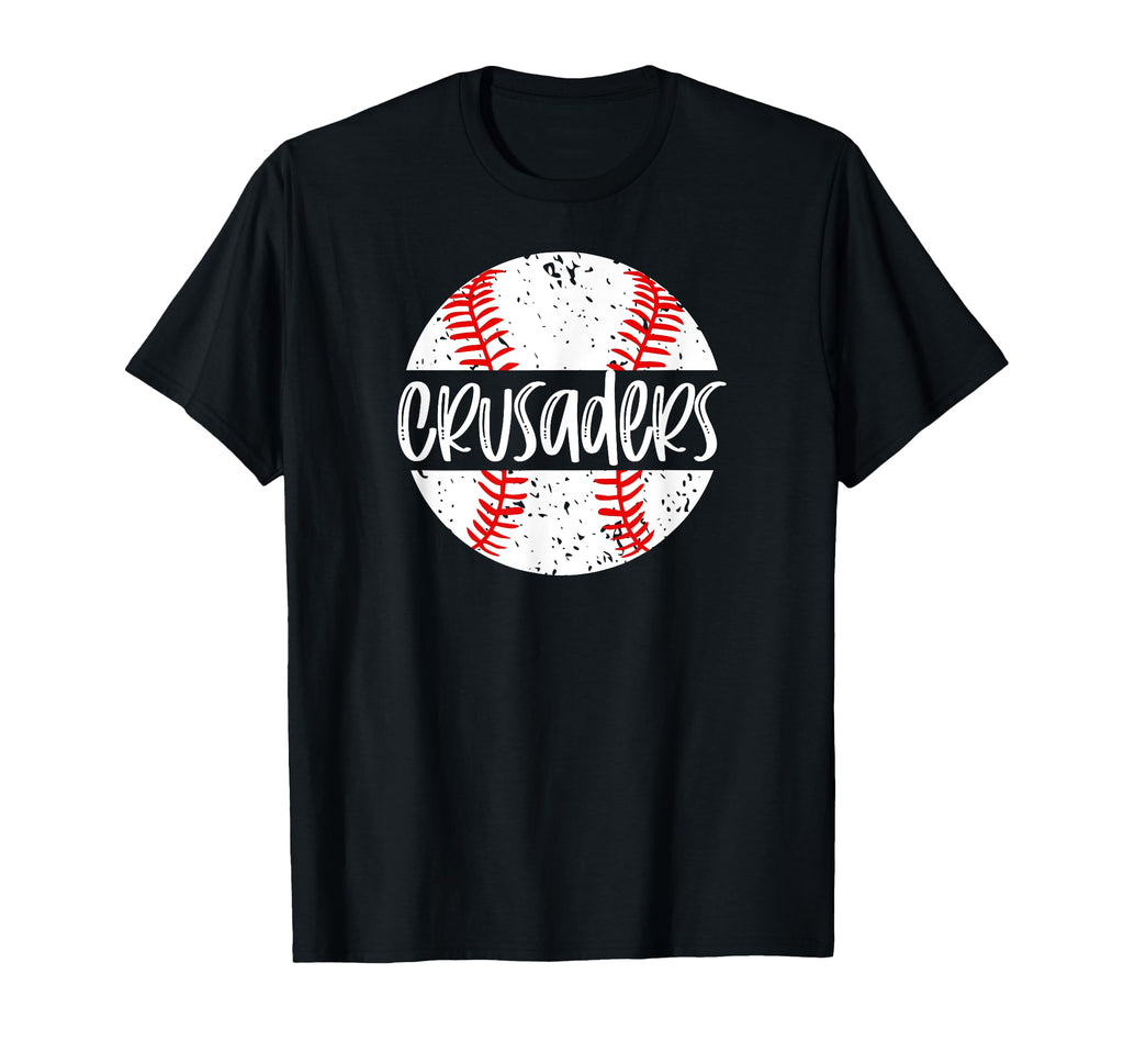Crusaders Baseball Team Mascot T-Shirt - Fun Novelty Design for Adults - T-Shirt, Sweatshirt, Hoodie