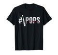 Number One Baseball Pops Fathers Day T-Shirt - Custom Art Print Men Women - T-Shirt, Sweatshirt, Hoodie