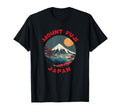 Mount Fuji Japan Distressed Circle T-Shirt - Minimalist Print Men Women - T-Shirt, Sweatshirt, Hoodie