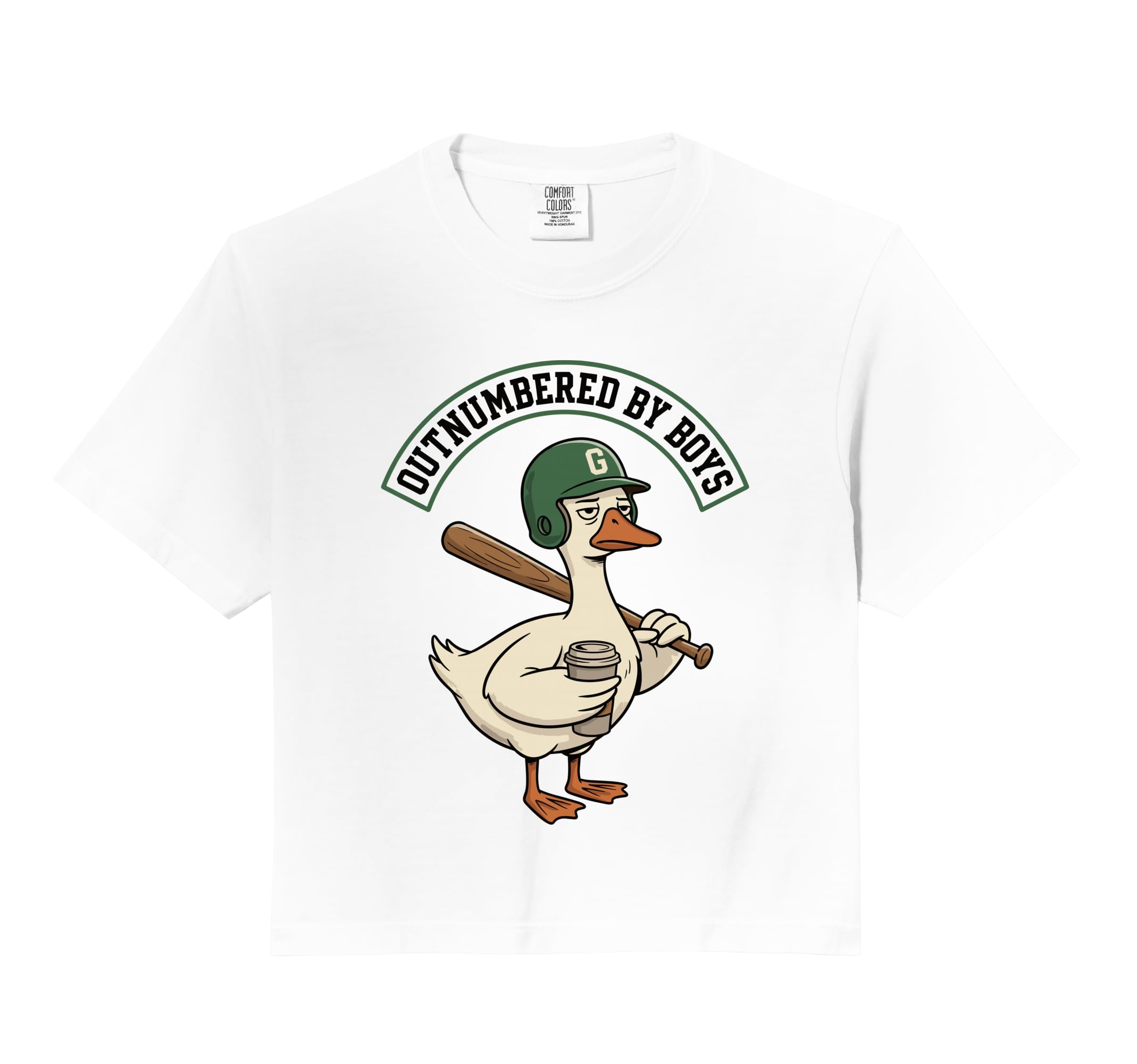 Outnumbered Mom Goose Baseball Mama Sweatshirt - Unique Graphic Men Women - T-Shirt, Sweatshirt, Hoodie