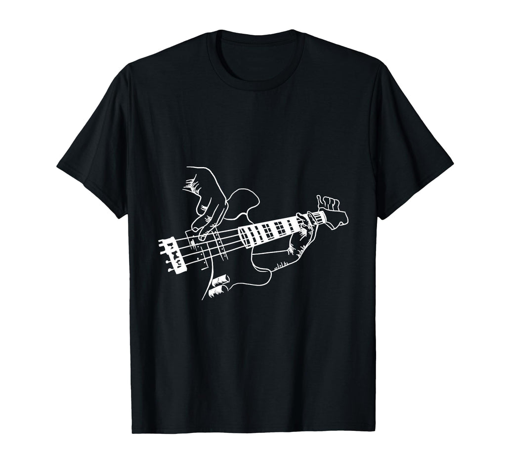 Bass Guitar Player Music Guitarist T-Shirt - Custom Art Print for Adults - T-Shirt, Sweatshirt, Hoodie