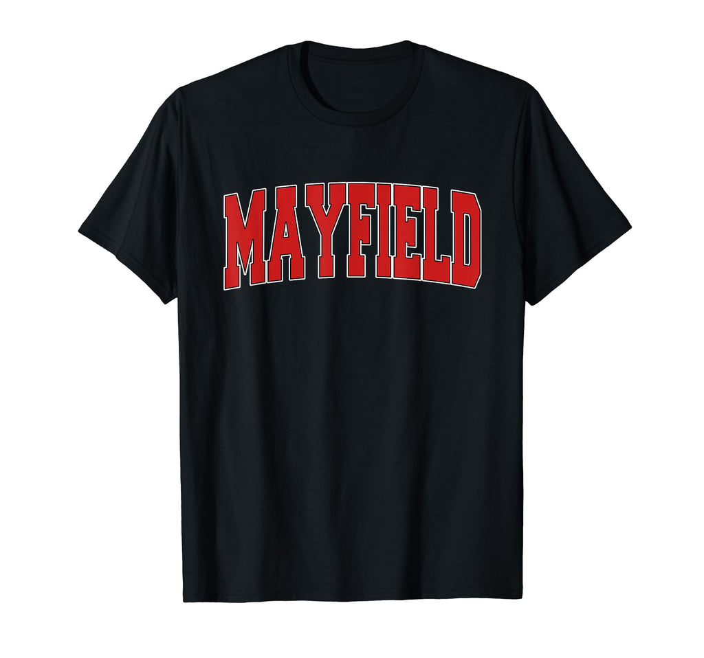 Mayfield Ky Kentucky Varsity Usa Sports T-Shirt - Custom Art Print Unisex - T-Shirt, Sweatshirt, Hoodie