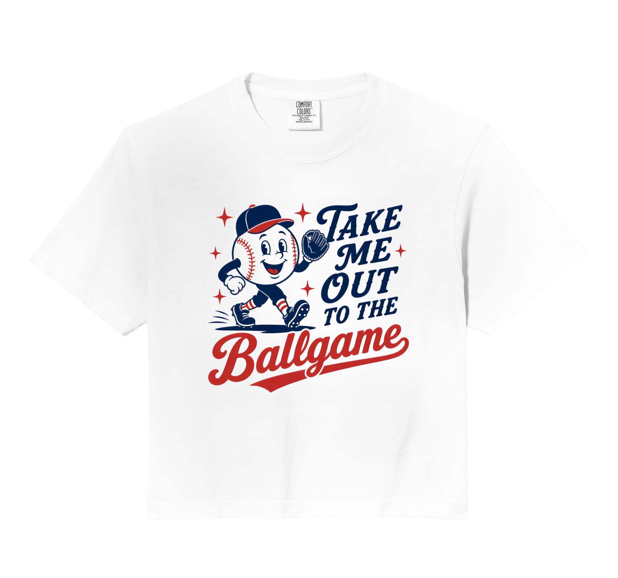 Take Me Out To Baseball Ball Game Sweatshirt - Custom Art Print Unisex - T-Shirt, Sweatshirt, Hoodie