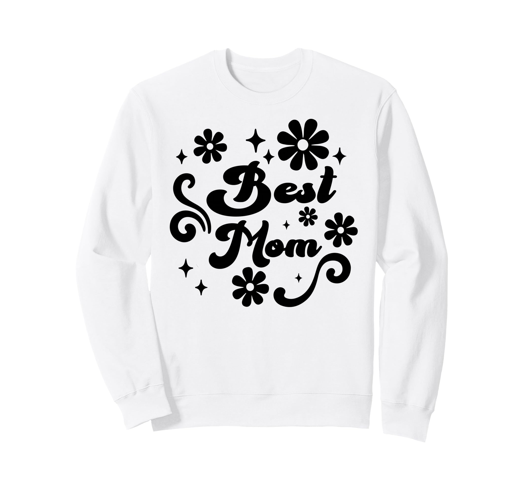 Supercute Boho Fun Flowers Ever Sweatshirt - Graphic Print for Adults - T-Shirt, Sweatshirt, Hoodie
