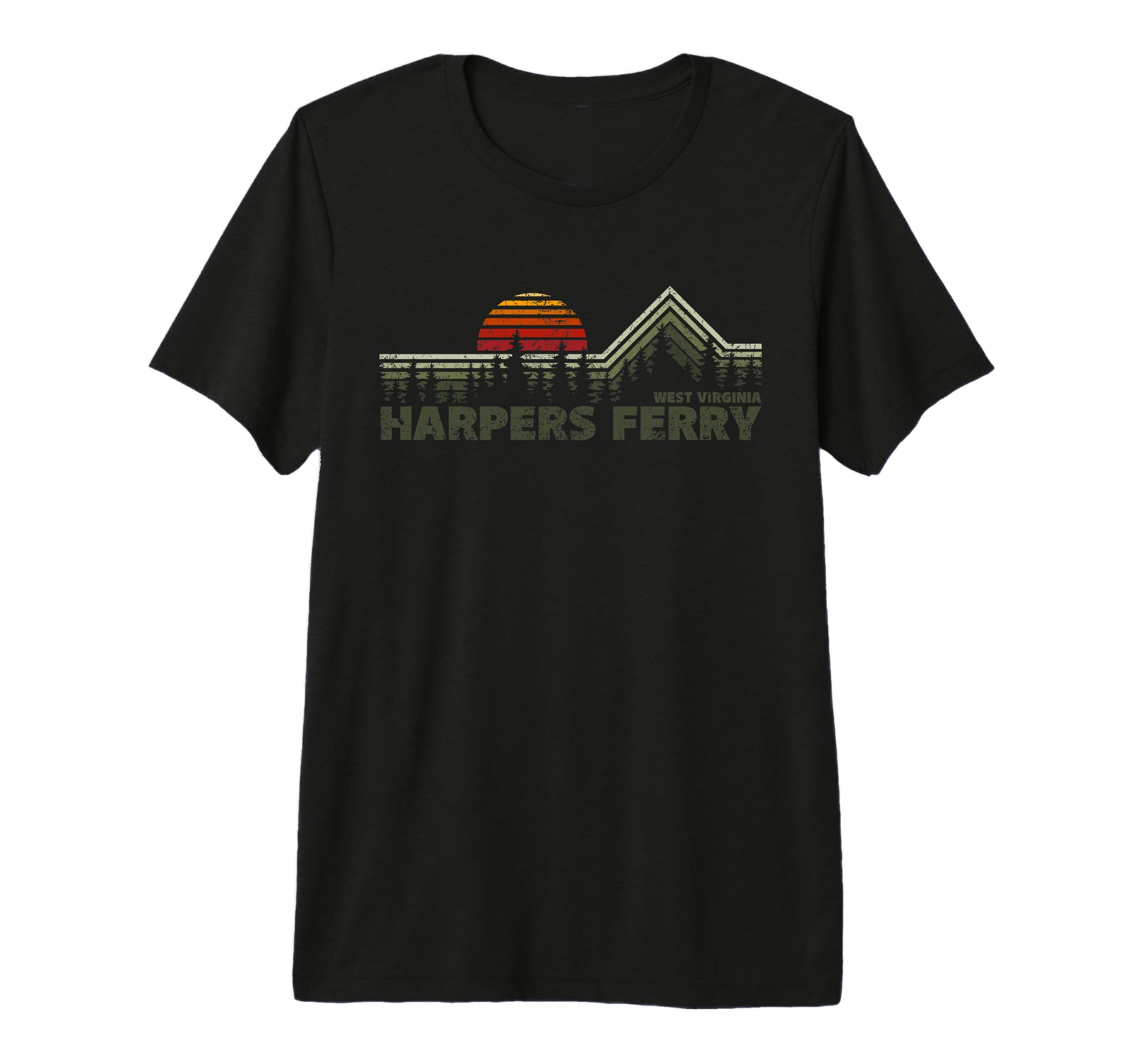 Harpers Ferry West Virginia T-Shirt - Casual Everyday Wear Men Women - T-Shirt, Sweatshirt, Hoodie