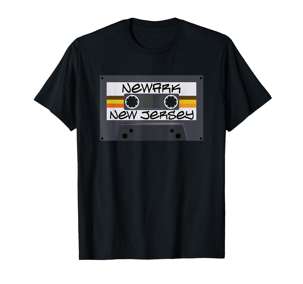 Newark New Jersey Cassette Tape T-Shirt - Casual Everyday Wear Men Women - T-Shirt, Sweatshirt, Hoodie