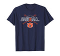 Auburn Tigers Baseball Hitter Navy T-Shirt - Trendy Graphic for Adults - T-Shirt, Sweatshirt, Hoodie