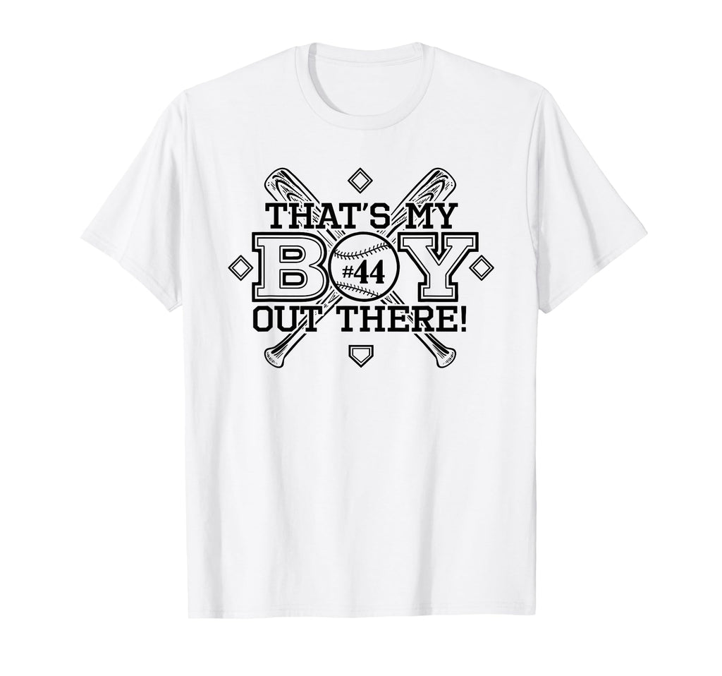 Baseball Mom Dad Thats My Proud Parent T-Shirt - Custom Art Print Unisex - T-Shirt, Sweatshirt, Hoodie