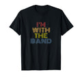 Im Band 70S 80S Distressed Rock Music T-Shirt - Graphic Print for Adults - T-Shirt, Sweatshirt, Hoodie
