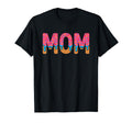 Mom Baseball Drip Ice Cream Mama Birthday T-Shirt - Graphic Print Unisex - T-Shirt, Sweatshirt, Hoodie