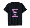 Neon Element Purple Periodic Table T-Shirt - Minimalist Print for Adults - T-Shirt, Sweatshirt, Hoodie