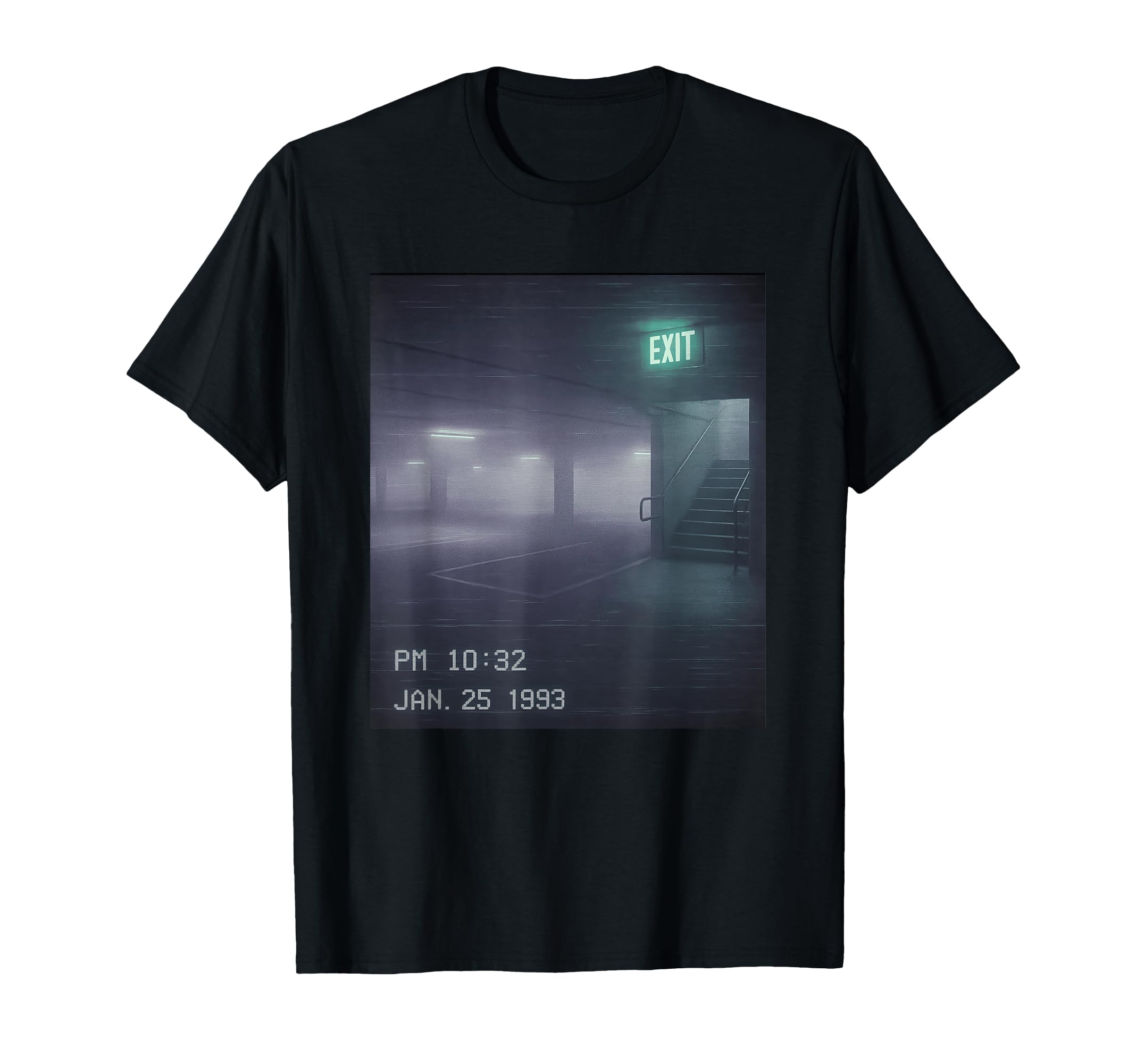 Parking Lot Dreamcore Aesthetic Lostcore T-Shirt - Custom Art Print Unisex - T-Shirt, Sweatshirt, Hoodie