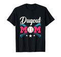 Dugout Mom Baseball Parent T Ball T-Shirt - Casual Everyday Wear Men Women - T-Shirt, Sweatshirt, Hoodie