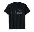 Distressed Heartbeat Book Reader T-Shirt - Novelty Apparel for Adults - T-Shirt, Sweatshirt, Hoodie
