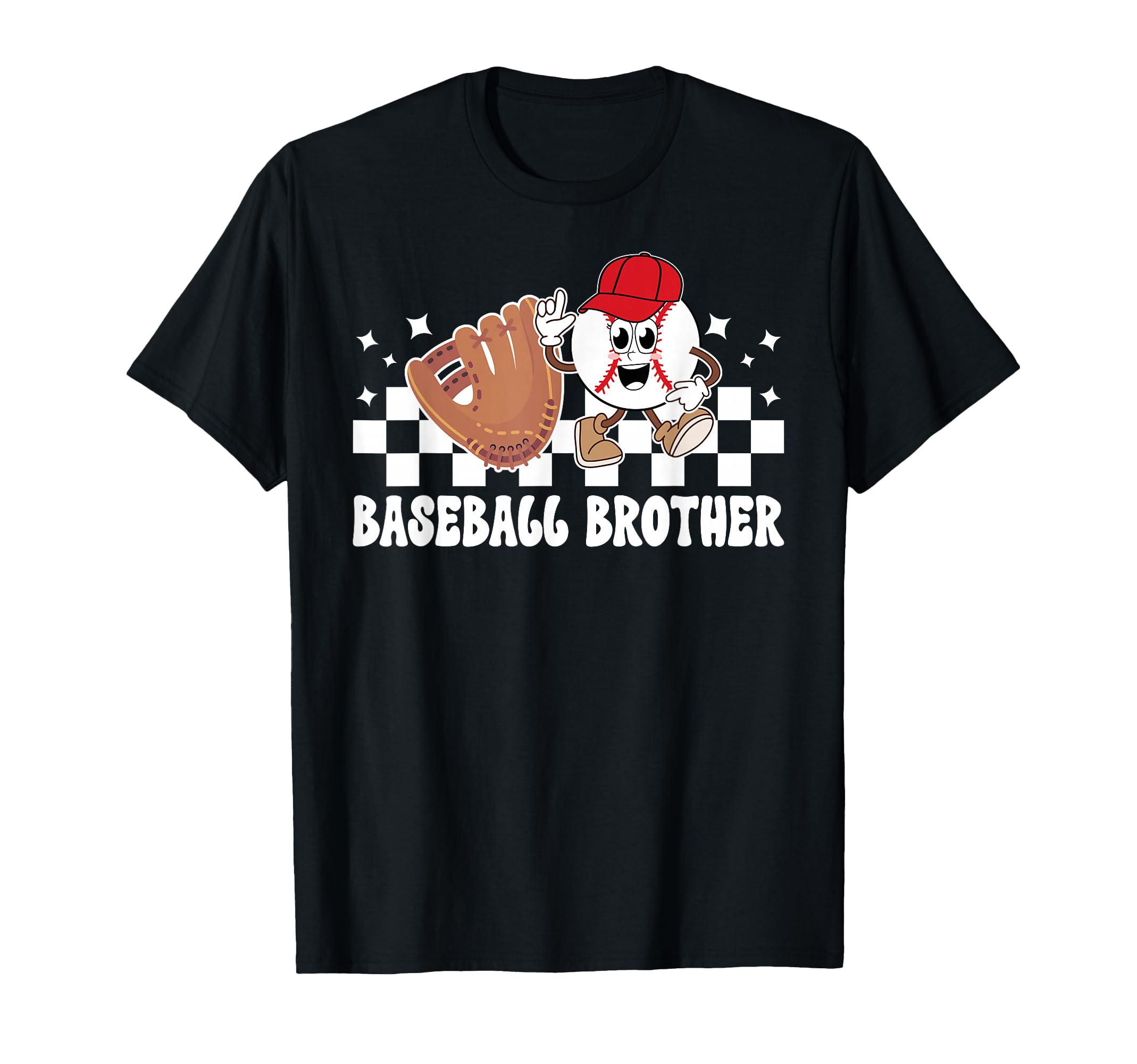 Baseball Brother Baseball Players T-Shirt - Graphic Print for Adults - T-Shirt, Sweatshirt, Hoodie
