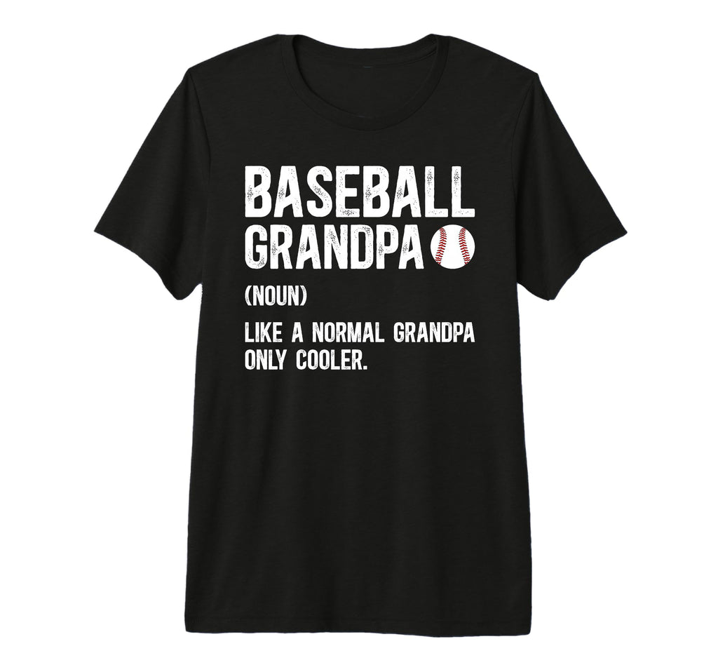 Mens Baseball Grandpa Definition Grandpa T-Shirt - Minimalist Print Unisex - T-Shirt, Sweatshirt, Hoodie