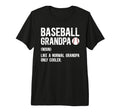 Mens Baseball Grandpa Definition Grandpa T-Shirt - Minimalist Print Unisex - T-Shirt, Sweatshirt, Hoodie