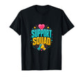 Support Squad Helper Crew Team Pride T-Shirt - Graphic Print Men Women - T-Shirt, Sweatshirt, Hoodie