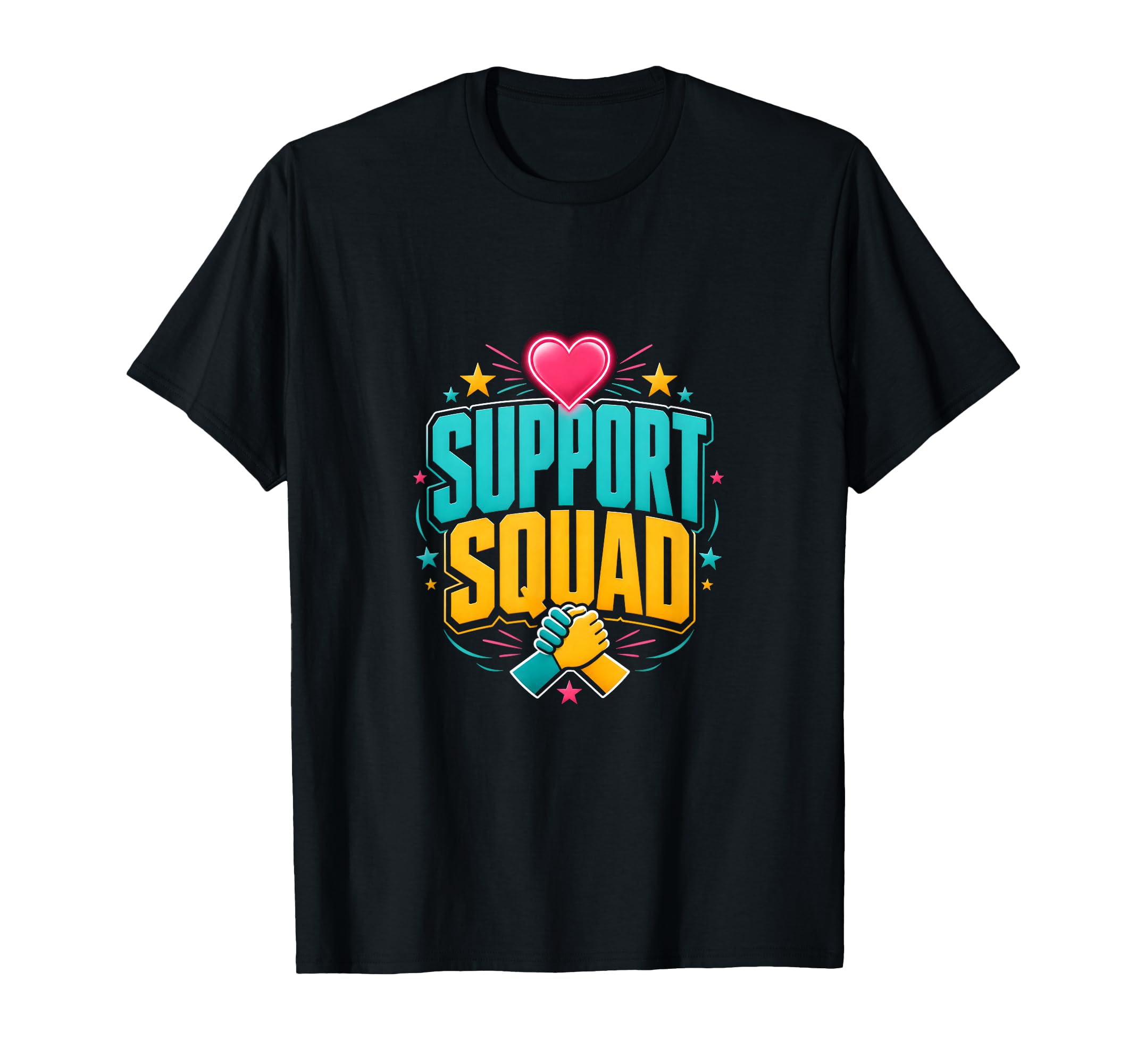 Support Squad Helper Crew Team Pride T-Shirt - Graphic Print Men Women - T-Shirt, Sweatshirt, Hoodie