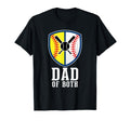 Both Baseball And Softball Dad Proud T-Shirt - Aesthetic Graphic Unisex - T-Shirt, Sweatshirt, Hoodie