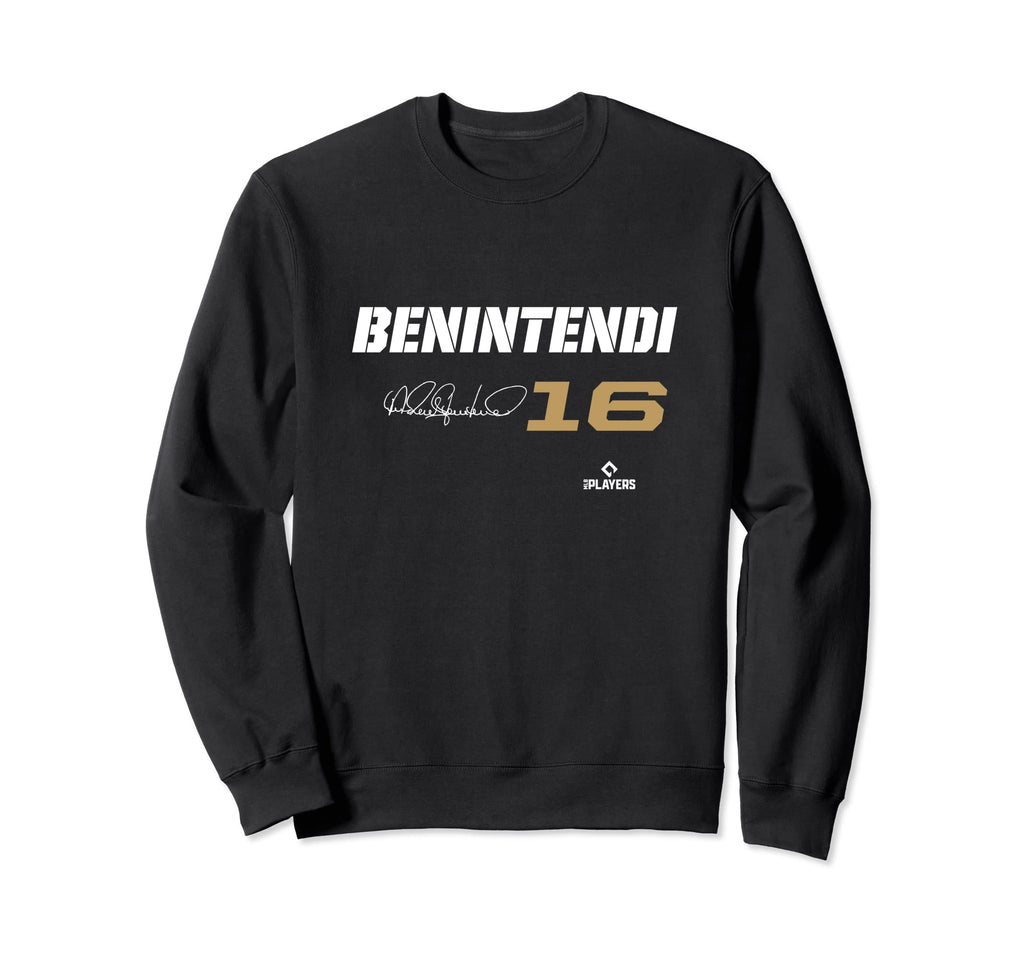 Andrew Benintendi Mlbpa Kansas Sweatshirt - Casual Everyday Wear Men Women - T-Shirt, Sweatshirt, Hoodie