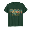 Glacier National Park Montana Usa T-Shirt - Aesthetic Graphic Men Women - T-Shirt, Sweatshirt, Hoodie