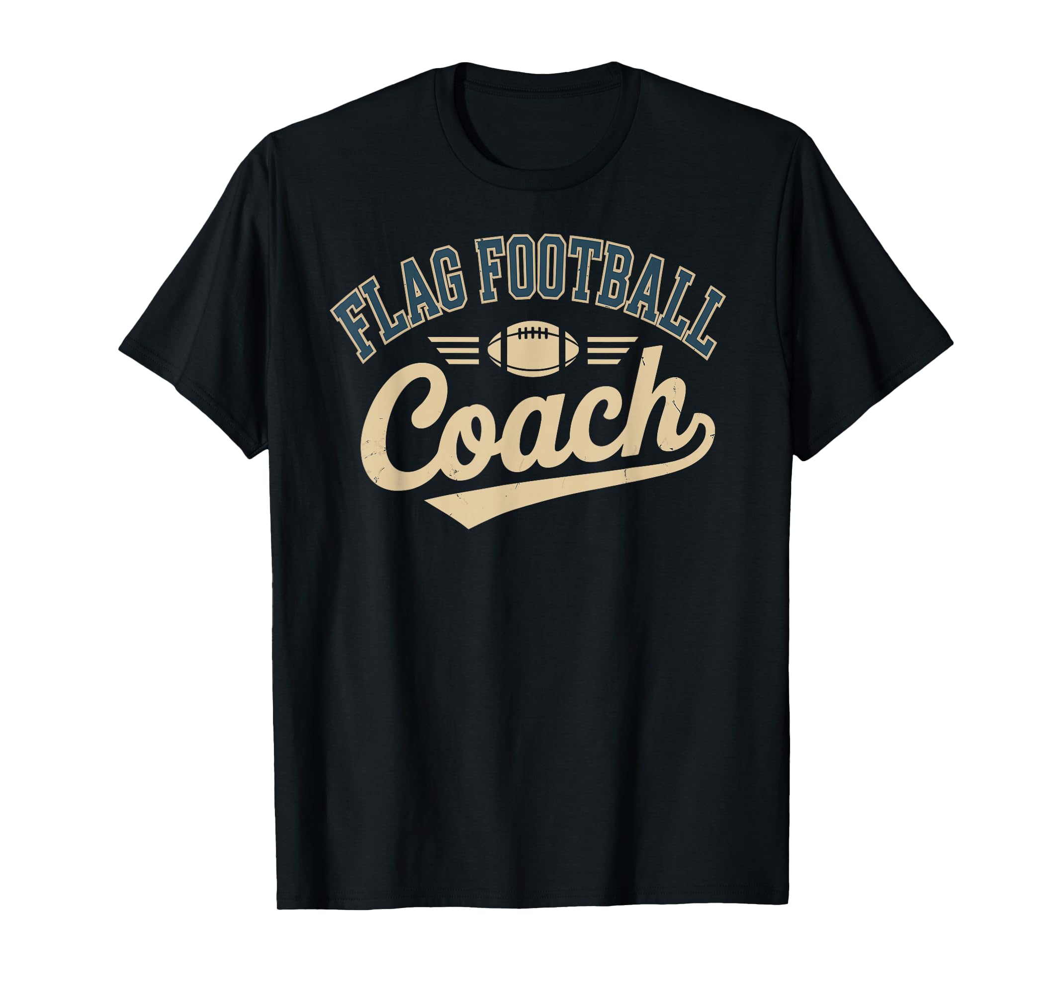 Funny Flag Football Coach Coaching Hoodie - Novelty Apparel Unisex - T-Shirt, Sweatshirt, Hoodie