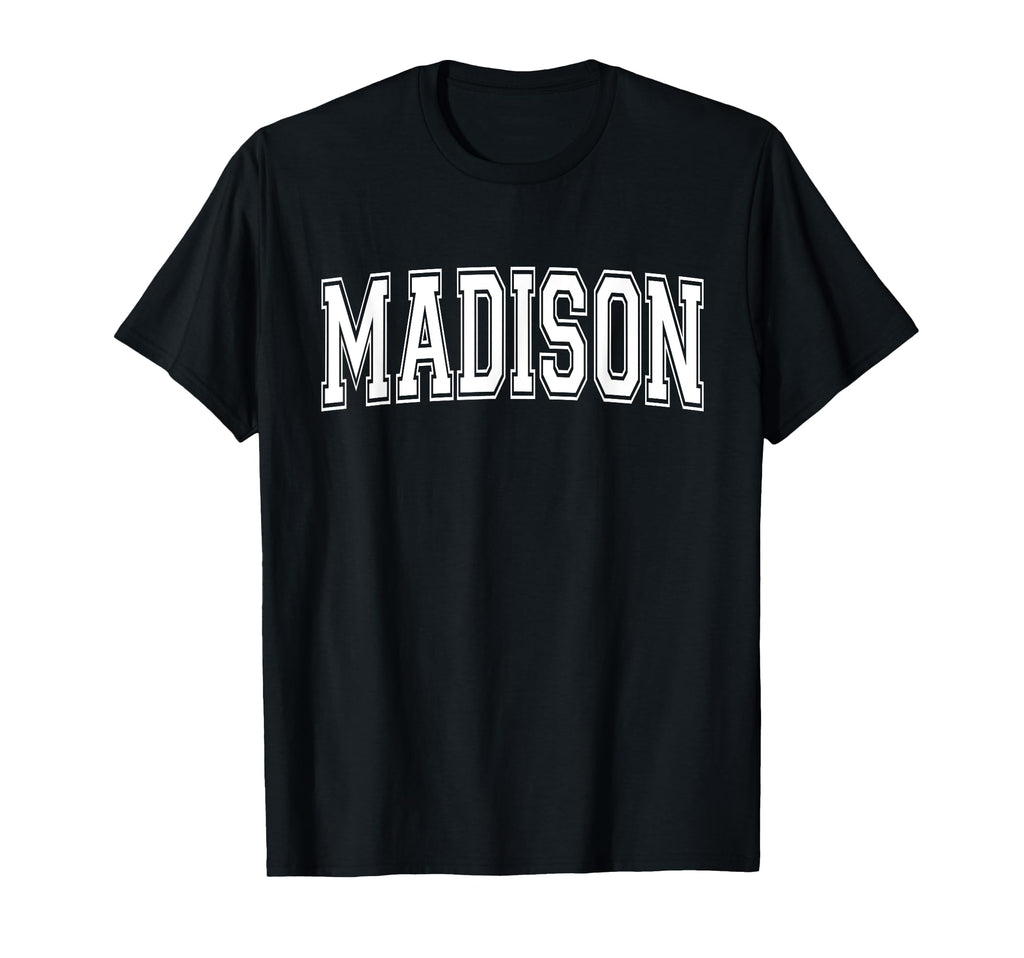 Madison Indiana Usa Sports Varsity T-Shirt - Minimalist Print for Adults - T-Shirt, Sweatshirt, Hoodie