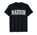 Madison Indiana Usa Sports Varsity T-Shirt - Minimalist Print for Adults - T-Shirt, Sweatshirt, Hoodie