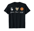 Peace Love Pizza Hippie Pizza Lovers T-Shirt - Unique Graphic Men Women - T-Shirt, Sweatshirt, Hoodie