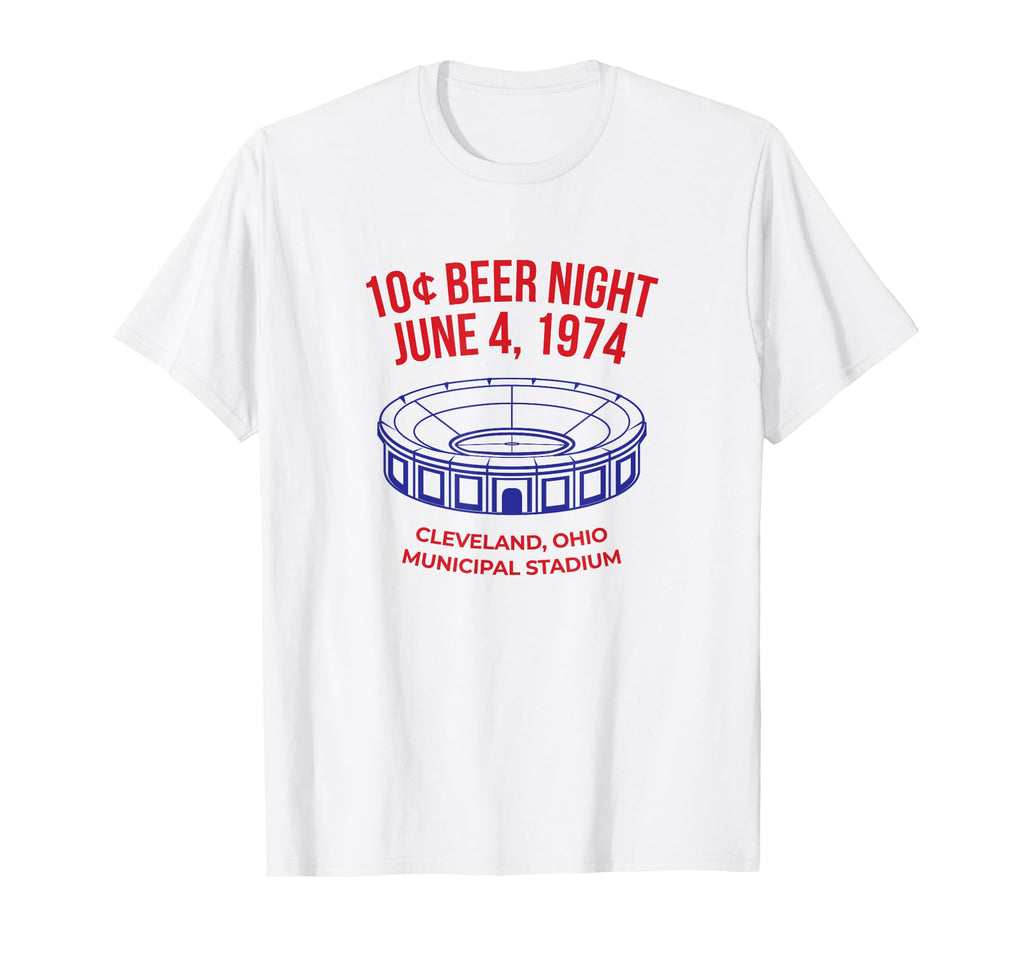 10 Cent Beer Night Cleveland Sweatshirt - Custom Art Print Men Women - T-Shirt, Sweatshirt, Hoodie