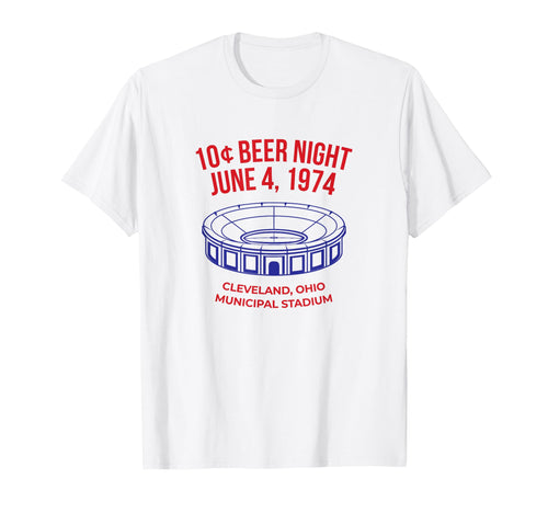 10 Cent Beer Night Cleveland Sweatshirt - Custom Art Print Men Women - T-Shirt, Sweatshirt, Hoodie