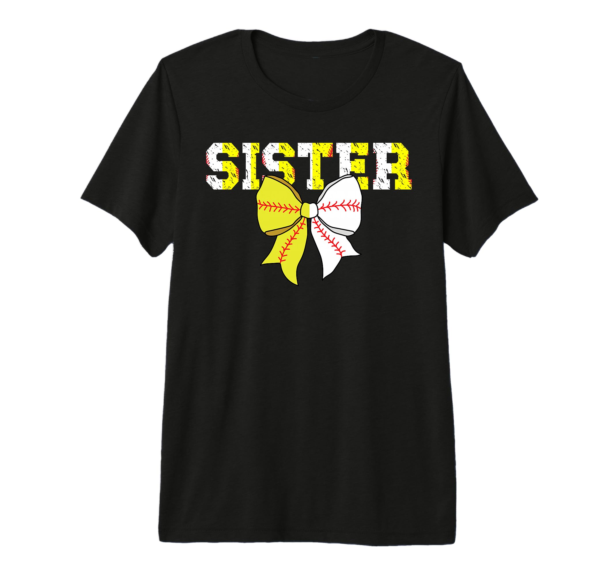 Baseball Softball Sister Coquette T-Shirt - Aesthetic Graphic Men Women - T-Shirt, Sweatshirt, Hoodie