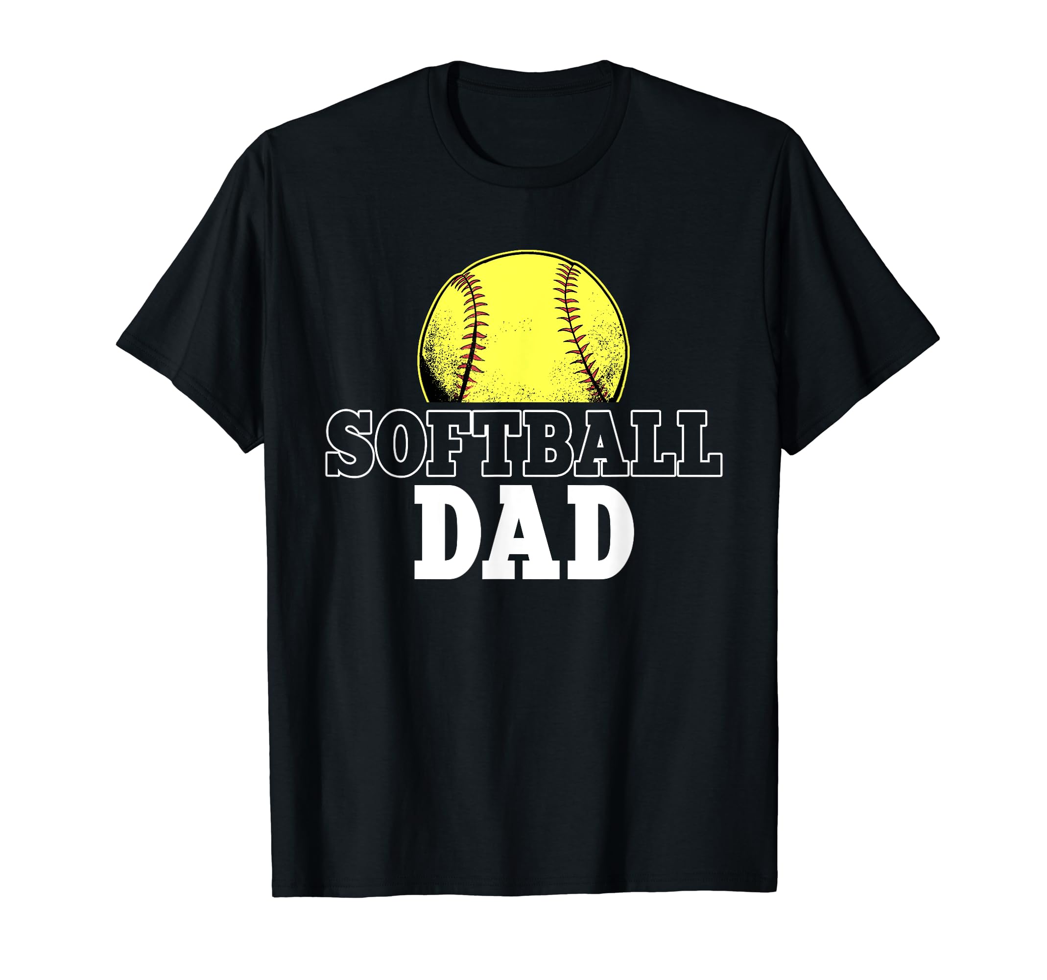 Softball Dad Team Sport Fathers Day T-Shirt - Aesthetic Graphic for Adults - T-Shirt, Sweatshirt, Hoodie