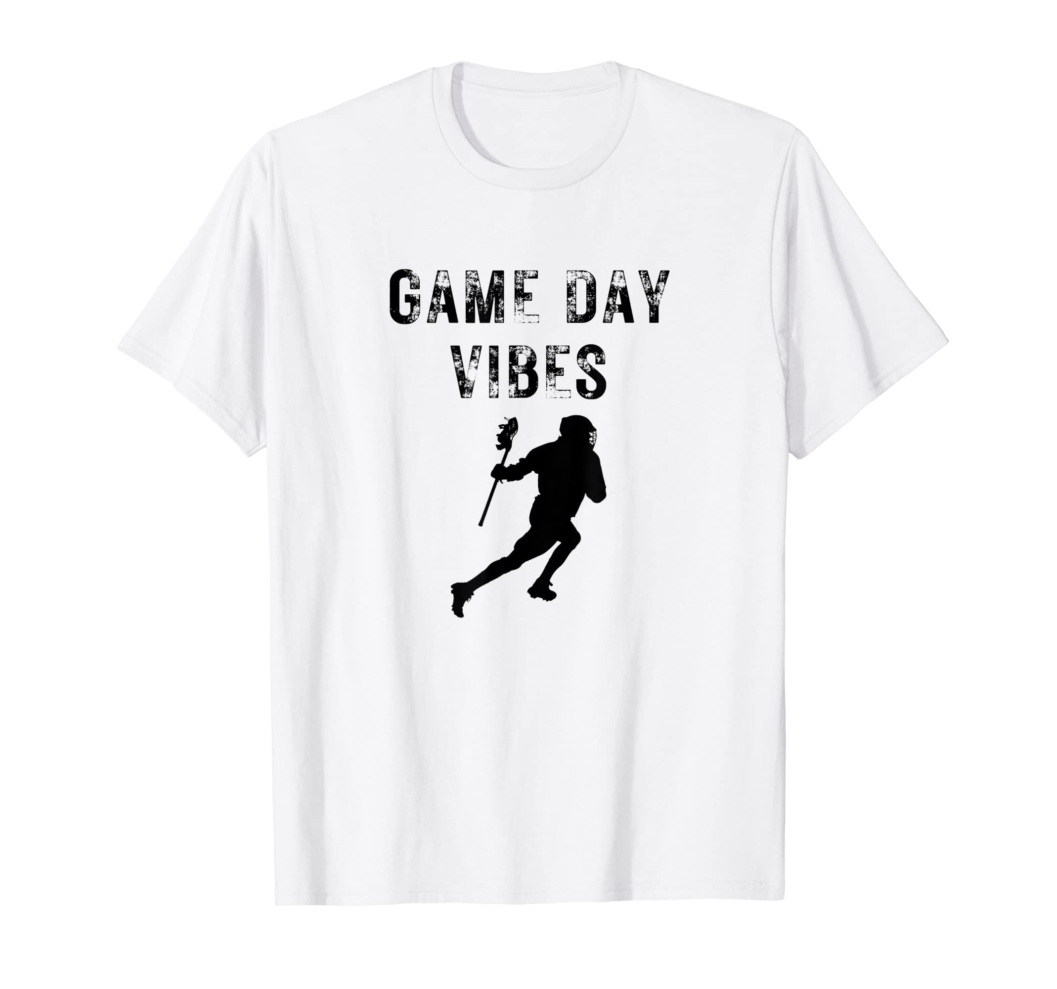 Lacrosse Game Day Vibes Mom And Dad T-Shirt - Fun Novelty Design Unisex - T-Shirt, Sweatshirt, Hoodie